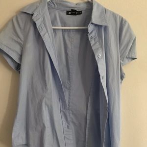 Button down dress top.